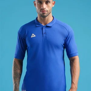 Men Slim Fit Polo Collar T-Shirt