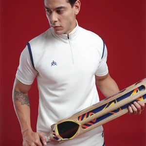 Men Sleeveless White Pullover