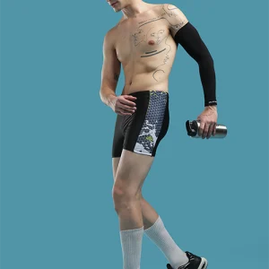 Men Graphics Compression Trunk